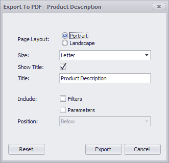 Printing And Exporting | ReportsNow DAS User Guide