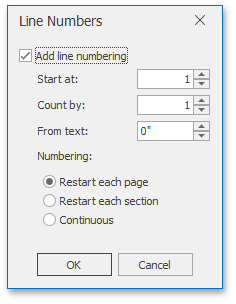 RTELineNumbersDialog