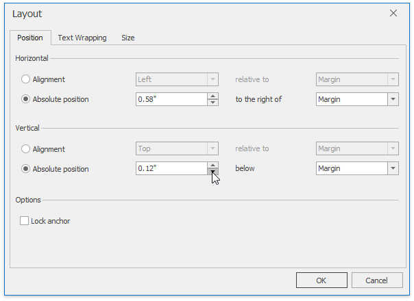 RTEPositionLayout