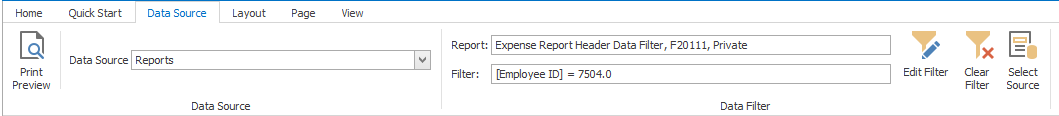 Filter Data at the Data Source Level