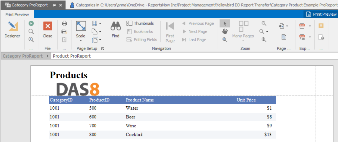 Breadcrumb Control