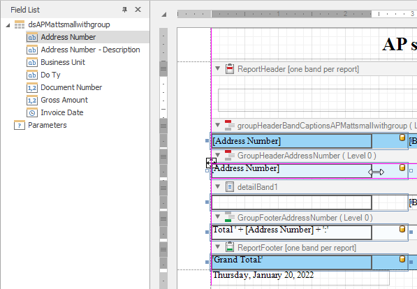 Field Controls Column Field Control Operations