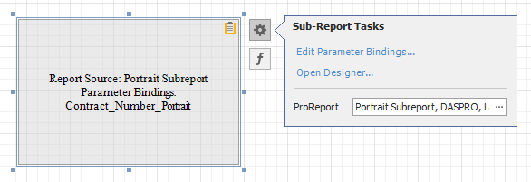 Master-Detail Reports with Subreports