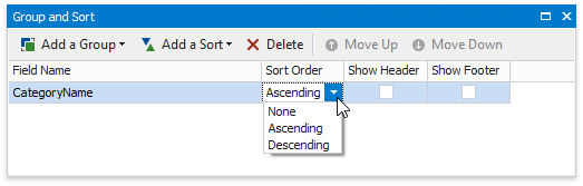 Sort Data