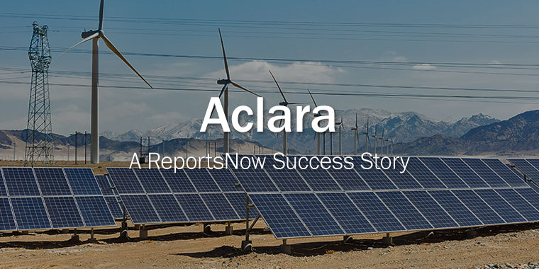 Featured image for “Aclara: A ReportsNow Success Story”