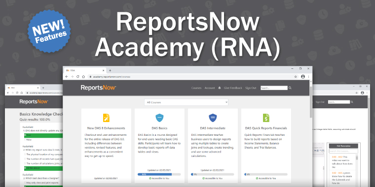 Featured image for “ReportsNow Academy (RNA) just got better!”