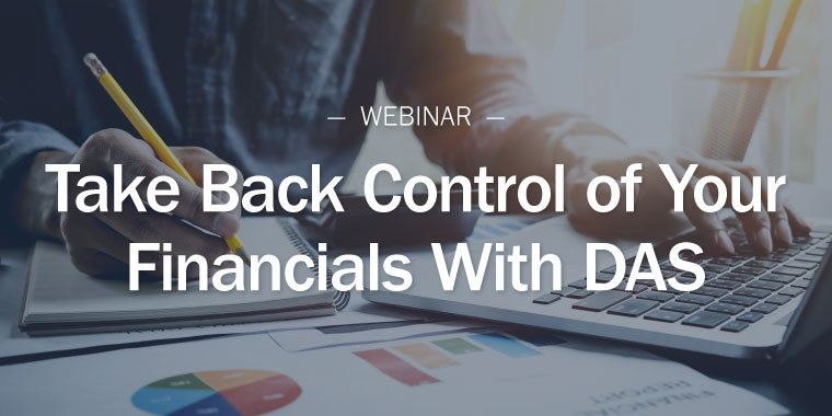 Featured image for “Take Back Control of Your Financials With DAS”