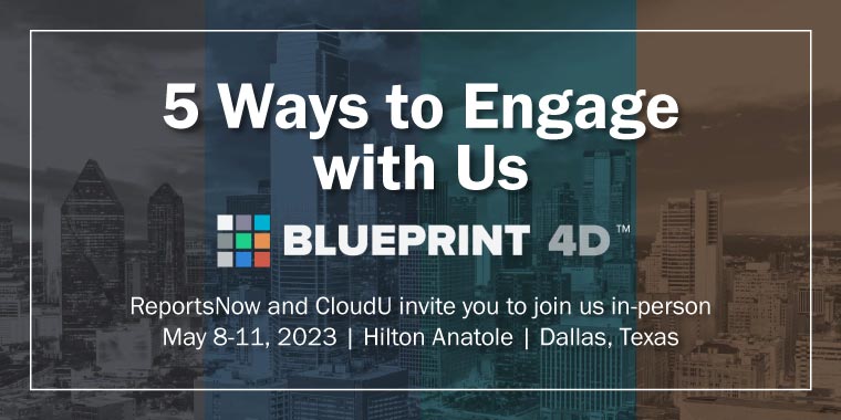 Featured image for “5 Ways to Engage with Us at Blueprint 4D”