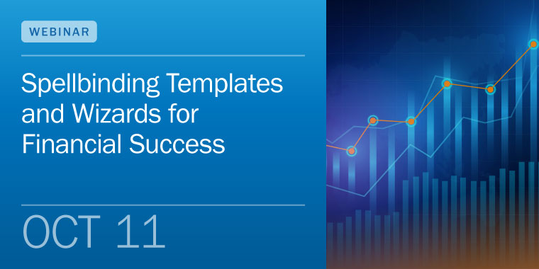 Featured image for “Webinar – Spellbinding Templates and Wizards for Financial Success”